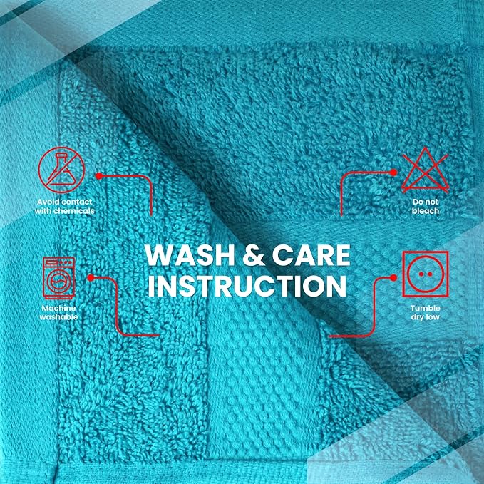 Infinitee Xclusives 100% Cotton Luxury Wash Cloths - Image 7