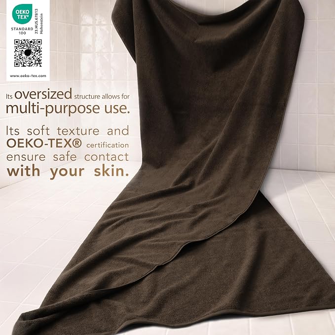 Cotton Paradise 100% Cotton Turkish Towel, Soft Absorbent Quick Dry, 40x80 - Image 3