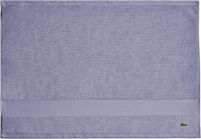 Lacoste Heritage 100% Supima Cotton Tub Mat 21" x 31", Light Denim | Highly by Unknown