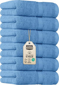 Utopia Towels 6 Pack Premium Hand Towels 16x28 in 600 GSM Electric Blue | by Unknown