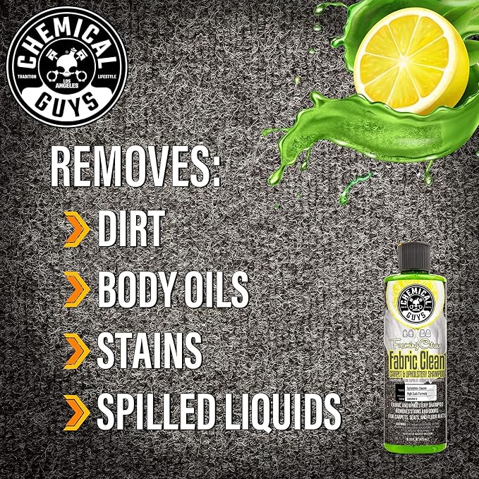 Chemical Guys, Foaming Citrus Fabric & Carpet Cleaner, Seats & Mats, 32 oz | - Image 3
