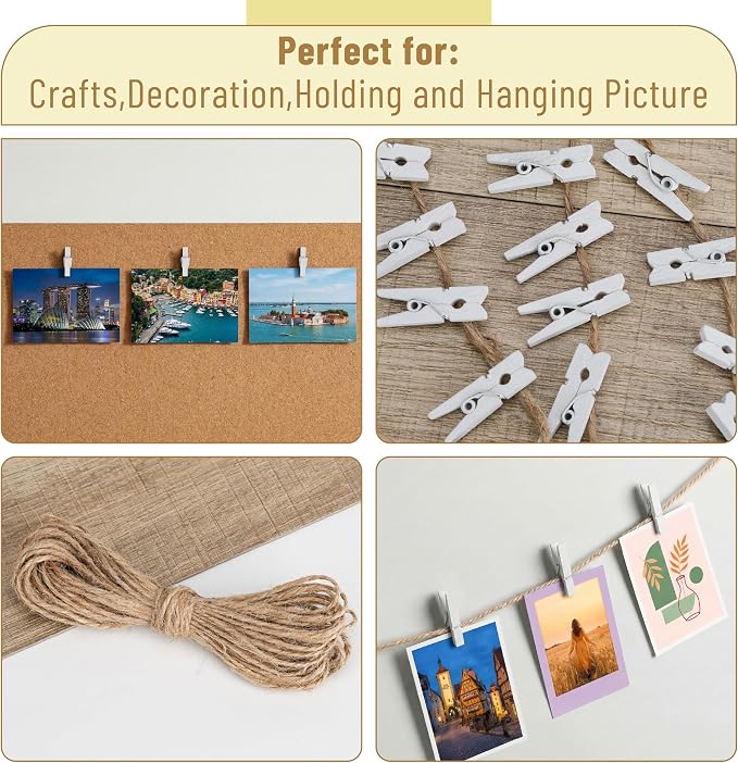 Mr. Pen- Mini Wooden Clothes Pins - Image 5