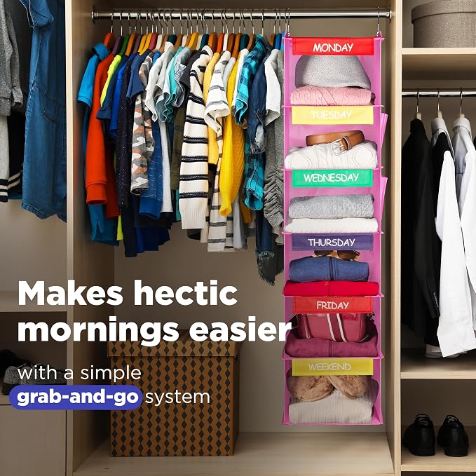 Handy Laundry Weekly Clothes Organizer - Image 6