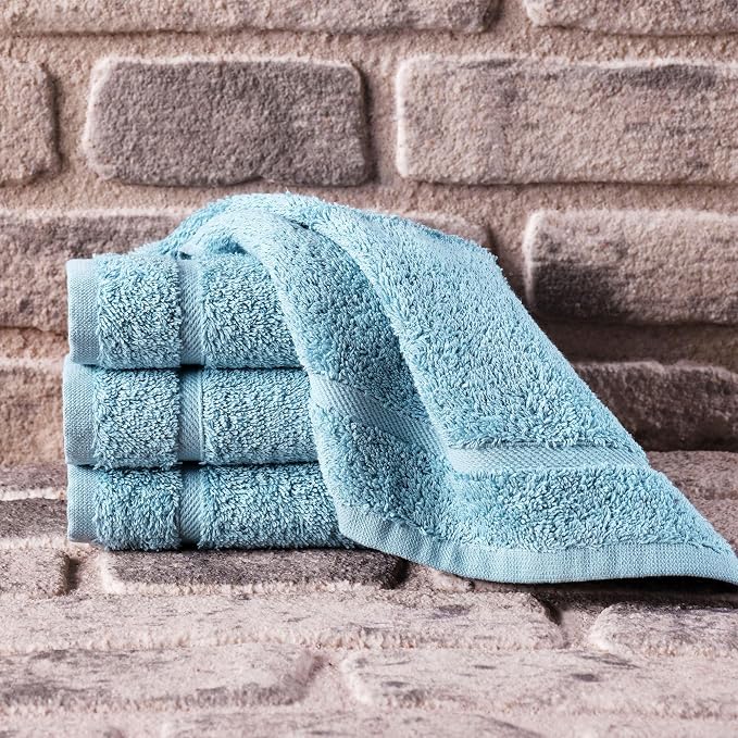 Washcloth Linen Set Premium Original Turkish Cotton, Hotel Quality - Image 4