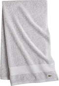 Lacoste Heritage 100% Supima Cotton Bath Towel 30" x 54", Micro Chip | Highly by Unknown