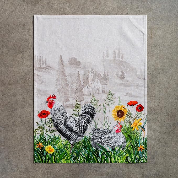 Maison d' Hermine Kitchen Towels Set of 3 Reusable 100% Cotton 27.50" x 20" - Image 8