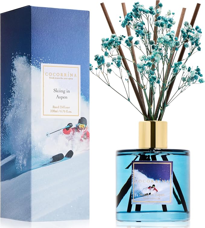 Reed Diffuser - Skiing in Aspen Reed Diffuser Set by COCORR%C3%8DNA