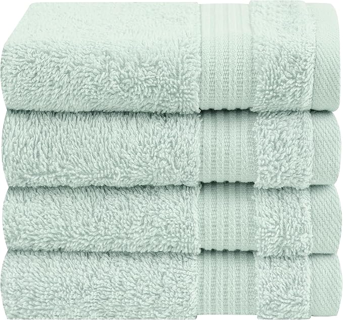 Cotton Paradise 100% Cotton Turkish Towel Set, Soft Absorbent Quick Dry by UNITEDHOMETEXTILE