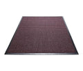 Guardian WaterGuard Indoor/Outdoor Wiper Scraper Floor Mat, Rubber/Nylon, 4'x16', Burgundy