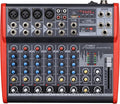 Audio 2000S AMX7313-Professional Eight-Channel Audio Mixer with USB and DSP Processor (AMX7313)