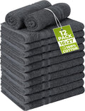 Utopia Towels Bleach Proof Salon Towels, 16x27 in, Dark Grey | Bleach Safe 100% by Unknown