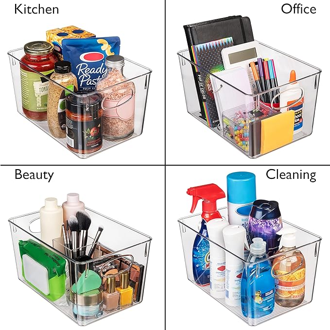 CLEARSPACE Plastic Storage Bins - Image 5