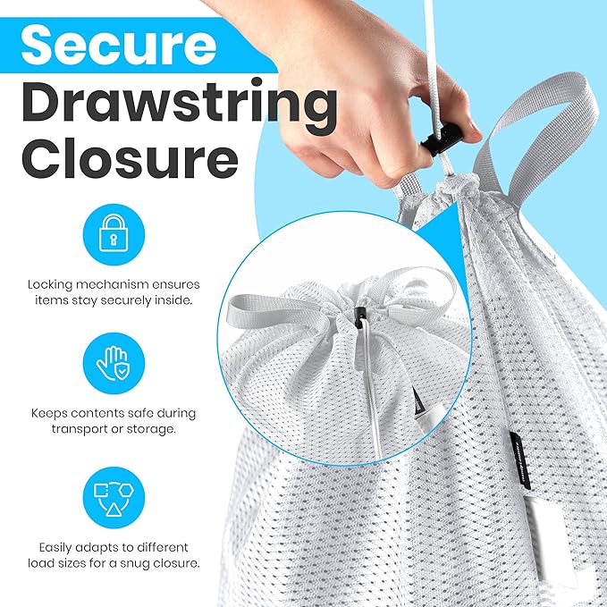 Handy Laundry Mesh XL Laundry Bag 24"x36" - Image 3