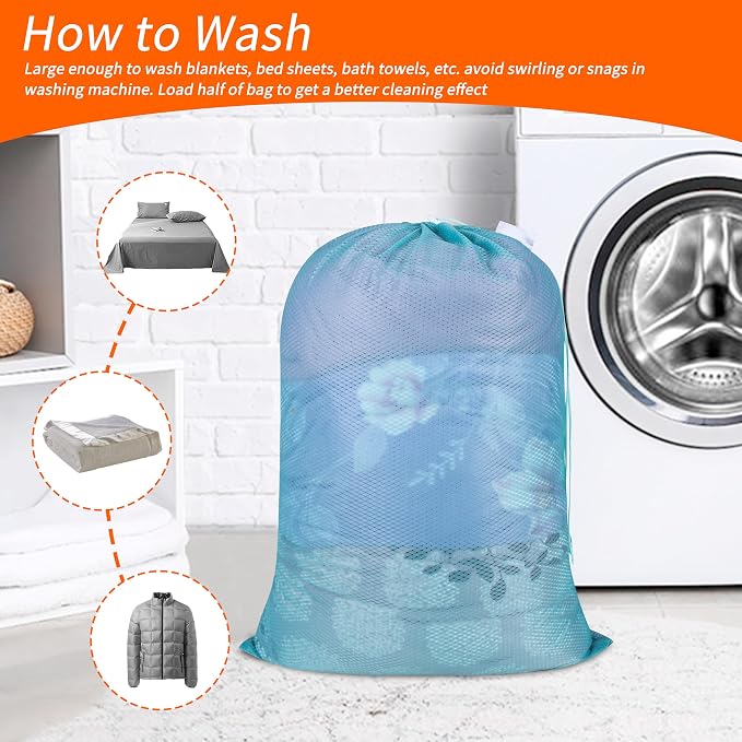 Polecasa Heavy Duty Diamond Mesh Laundry Bag - Image 6