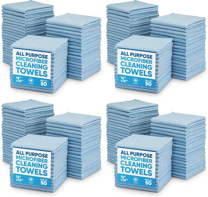 Microfiber Wholesale 16" x 16" All Purpose Towels by MicrofiberWholesale