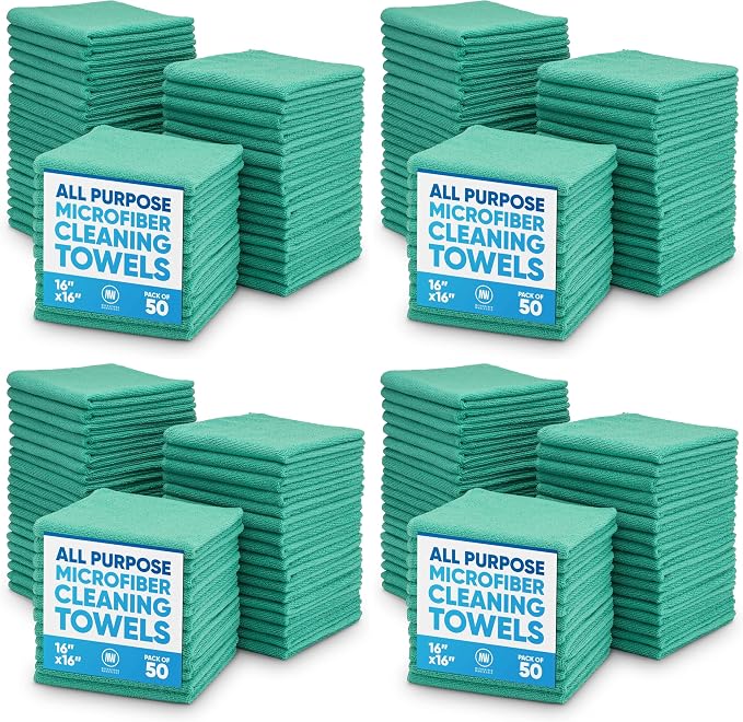 Microfiber Wholesale 16" x 16" All Purpose Towels by MicrofiberWholesale