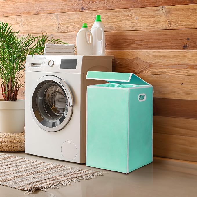 Simple Houseware Foldable Laundry Hamper Basket - Image 4