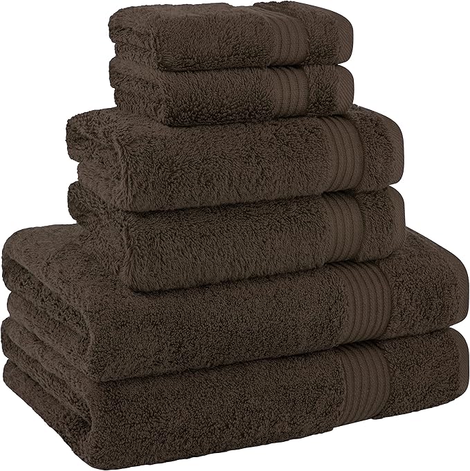 Cotton Paradise 100% Cotton Turkish Towel Set, Soft Absorbent Quick Dry - Image 5