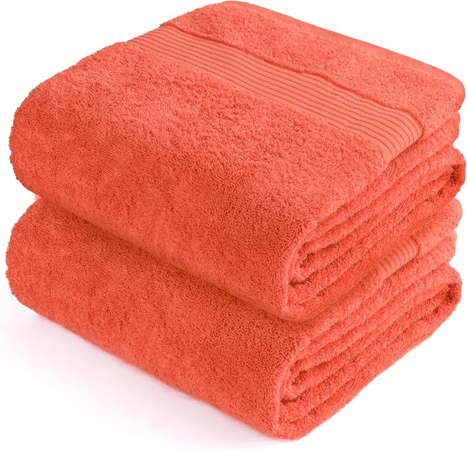 Cotton Paradise 100% Cotton Turkish Towel Set, Soft Absorbent Quick Dry - Image 6