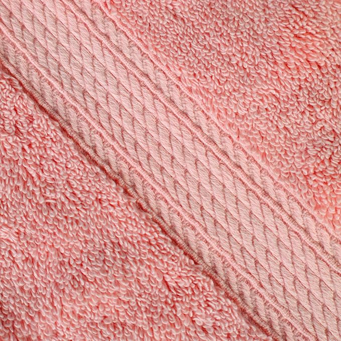 SUPERIOR Egyptian Cotton Ultra Plush & Absorbent, 3 Piece Set, Tea Rose | Quick - Image 3