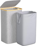 Foluck Large Laundry Hamper, 100L Waterproof Laundry Basket by Foluck