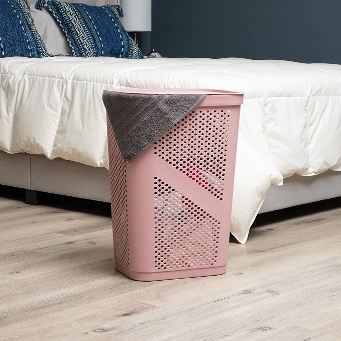Mind Reader Slim Laundry Hamper - Image 2