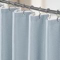 Vipfree 3 in 1 Shower Curtain Set, Waffle Shower Curtain and Liner Set by Vipfree