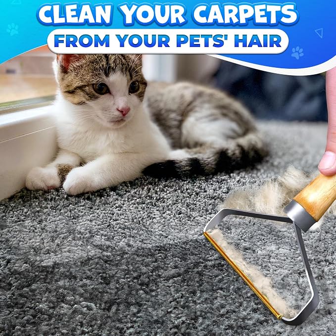 Pet Hair Removers 2 Pack Reusable Metal Lint Remover Tool – Durable Pet Hair - Image 9