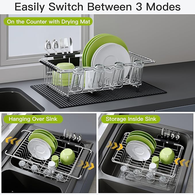 JASIWAY in Sink Dish Drying Rack - Image 2
