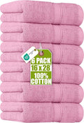 Utopia Towels 6 Pack Premium Hand Towels, 16x28 in, 600 GSM Cotton, Spa & Hotel by Unknown