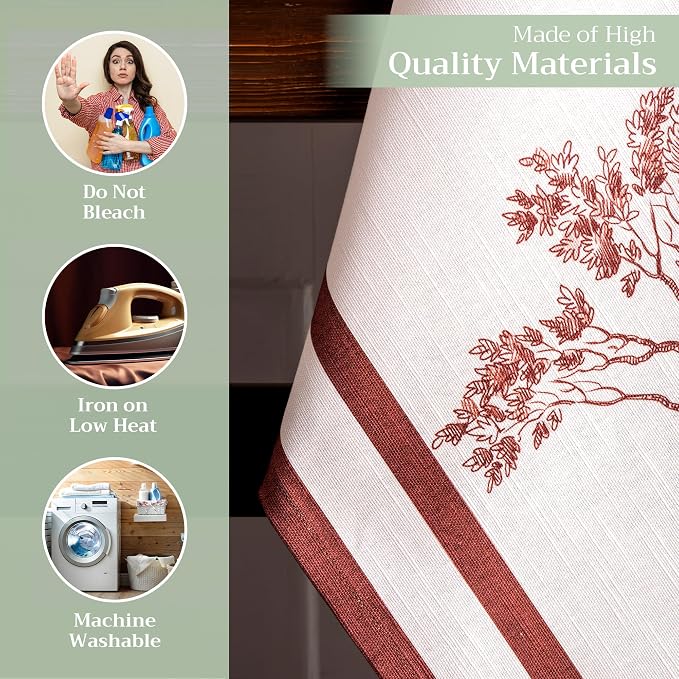 Maison d' Hermine Kitchen Towels Set of 3 Reusable 100% Cotton 27.50" x 20" - Image 3