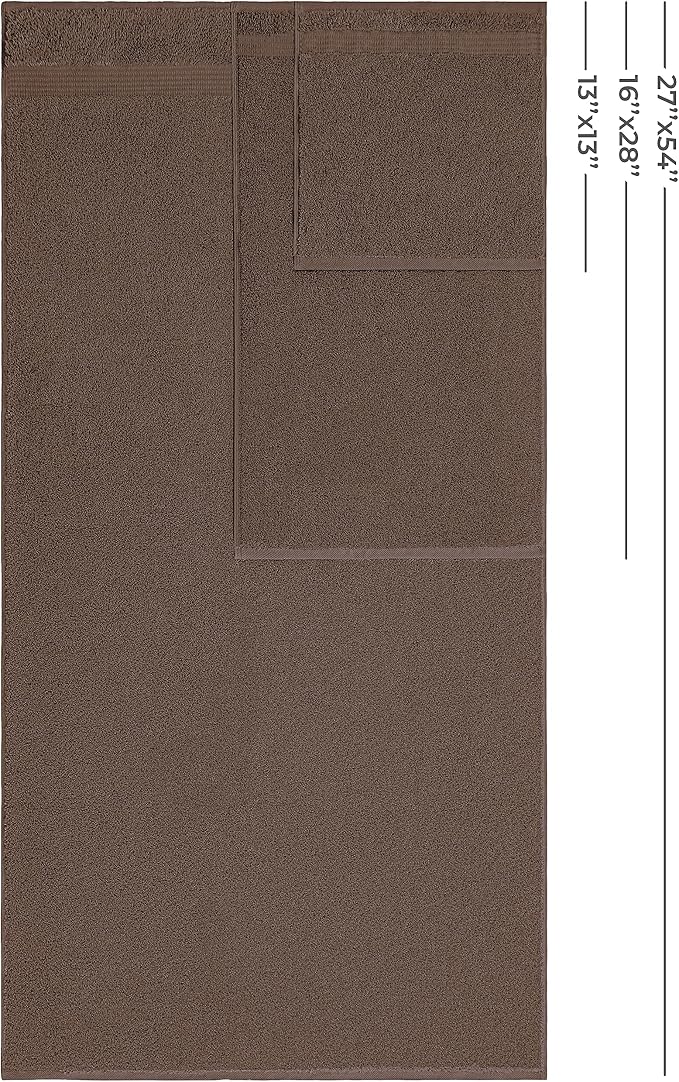 American Veteran Towel, 100% Cotton Turkish 6 Piece Towel Set, Luxury Towels - Image 3