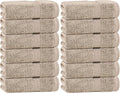 White Classic Taupe Hand Towels by WhiteClassic