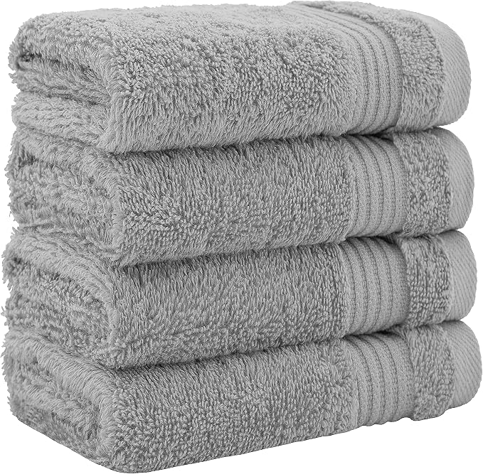 Cotton Paradise 100% Cotton Turkish Towel Set, Soft Absorbent Quick Dry - Image 2