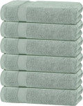 White Classic Wealuxe Green Bath Towels 24x50 Inch, Cotton Towel Set by WhiteClassic