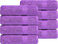 Ample Decor 100% Cotton Hand Towels 18x28 Inches, 600 GSM, Soft & Absorbent by AmpleDecor