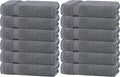 White Classic Wealuxe Grey Towels by WhiteClassic