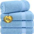 Cotton Paradise 100% Cotton Turkish Towel Set, Soft Absorbent Quick Dry by UNITEDHOMETEXTILE