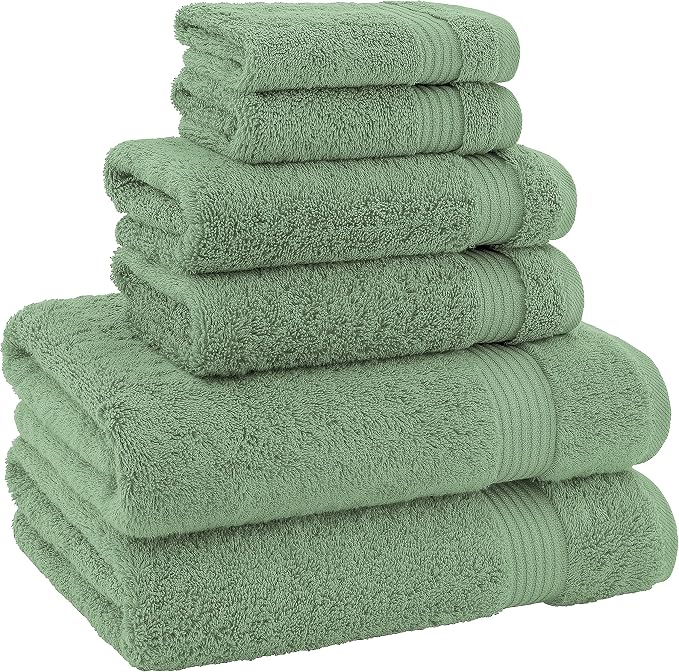 American Veteran Towel, 100% Cotton Turkish 6 Piece Towel Set, Luxury Towels - Image 4