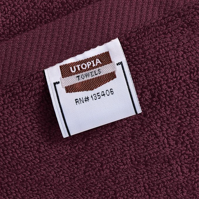 Utopia Towels 6 Pack Premium Hand Towels Set, 16 by 28 inches, 100% Ring Spun - Image 4