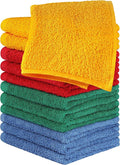 Utopia Towels 12 Pack Washcloths, 12x12 in, 100% Cotton, Variety | Premium 100% by Unknown