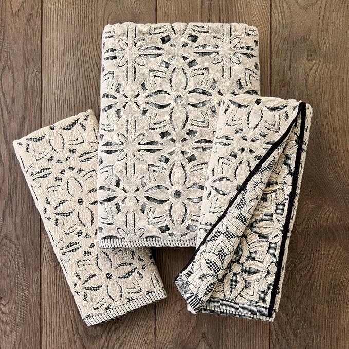 SKL Home Lisbon Bath Towel, Premium 100% Cotton - Image 3
