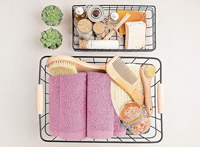 Utopia Towels 24 Pack Washcloths, 12x12 in, 100% Cotton, Fast Drying Soft Feel - Image 3