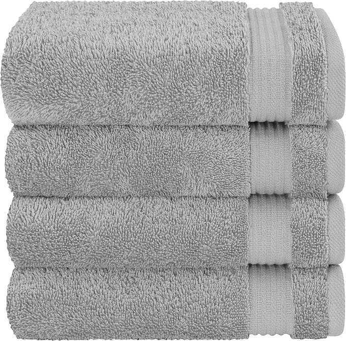Cotton Paradise Hand Towels for Bathroom, 100% Cotton Turkish 4 Piece Hand - Image 5