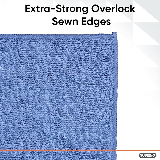 Superio Microfiber Squeegee Mopping Towel Extra Large Miracle Cloth 16"x 24" - Image 3