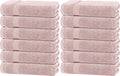 White Classic Wealuxe Pink Bath Towels 24x50 Inch, Cotton Towel Set by WhiteClassic