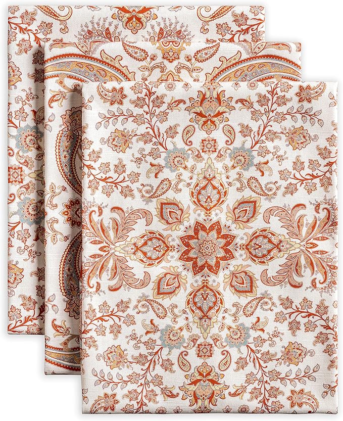 Maison d' Hermine Kitchen Towels Set of 3 Reusable 100% Cotton 27.50" x 20" by MaisondHermine