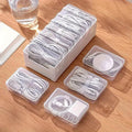 7 Grid Clear Cable Organizer Box by DTHUIHUA