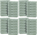 White Classic Green Hand Towels by WhiteClassic