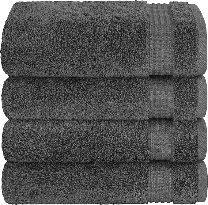 Cotton Paradise 100% Cotton Turkish Towel Set, Soft Absorbent Quick Dry - Image 5